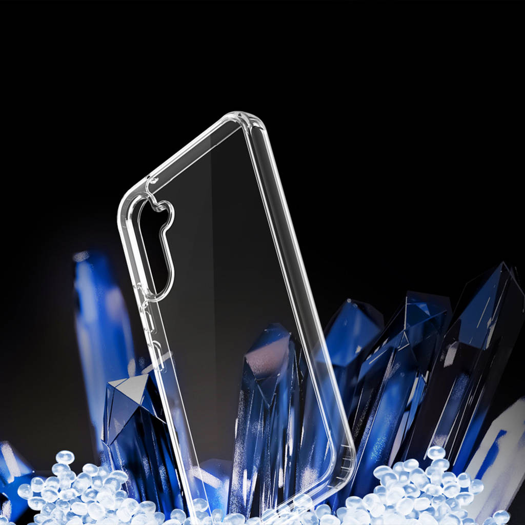 Ốp lưng silicon dẻo cho Samsung Galaxy A34 5G hiệu Ultra Thin trong suốt mỏng 0.6mm độ trong tuyệt đối chống trầy xước - Hàng nhập khẩu