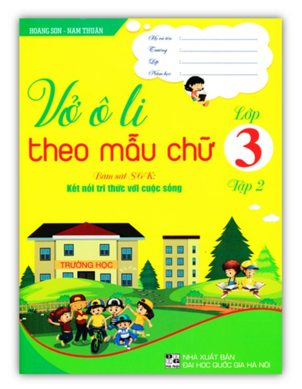 Sách - Vở Ô Li Theo Mẫu Chữ Lớp 3 - Tập 2