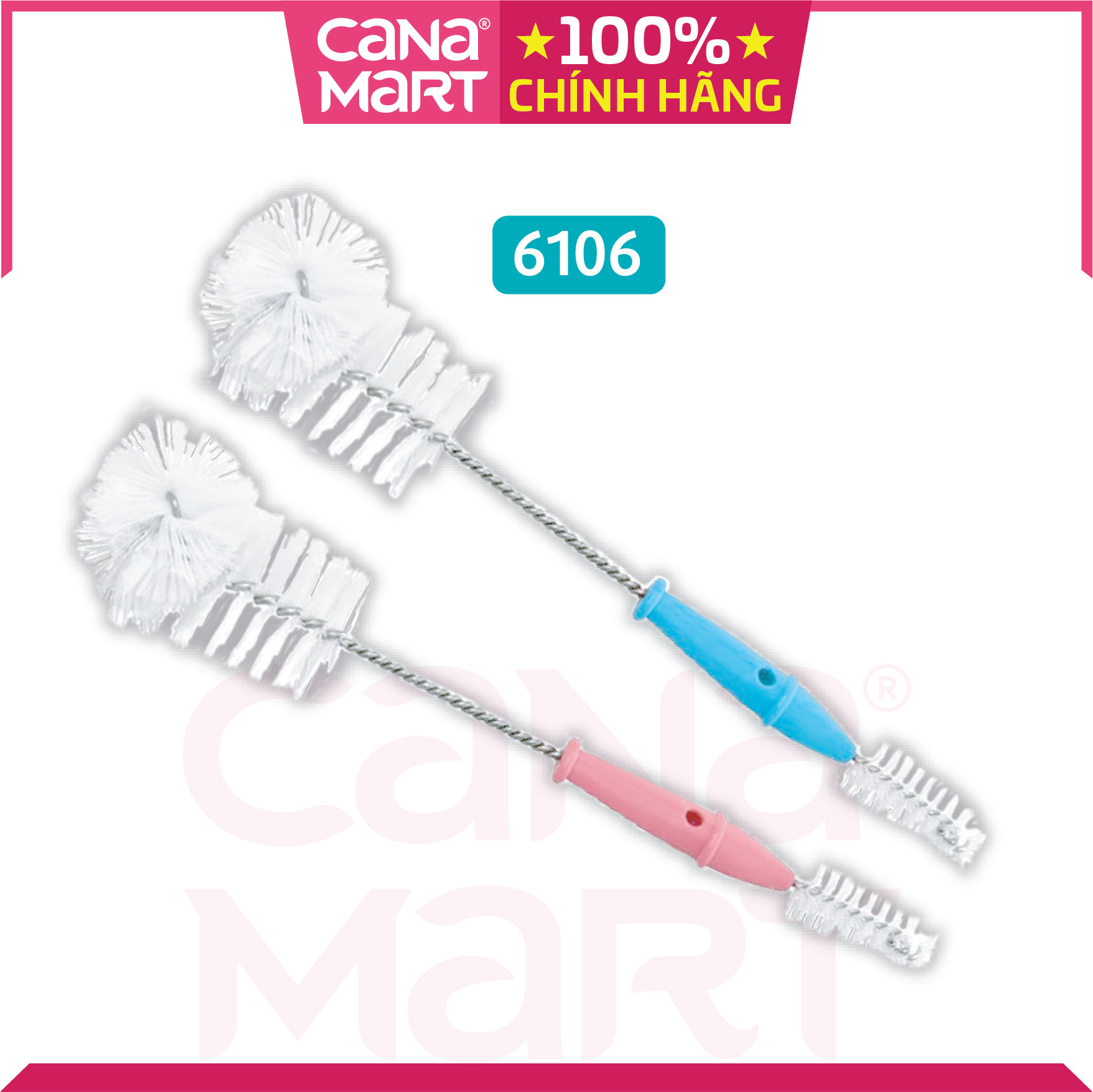 Dụng cụ rửa bình, núm ti Pur