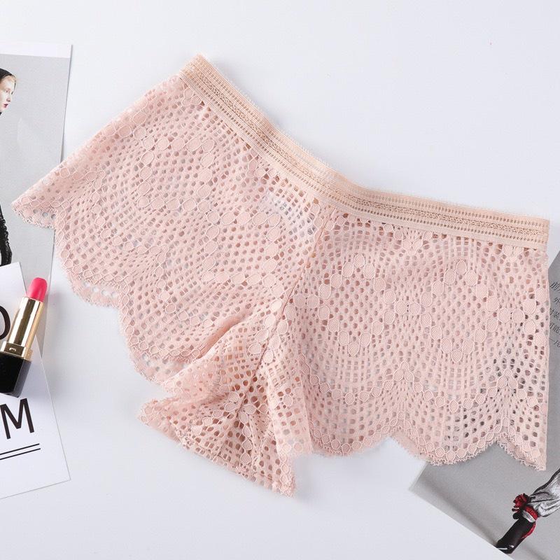 COMBO 5 QUẦN LÓT NỮ REN BOXER XUYÊN THẤU KIỂU PHÁP B12