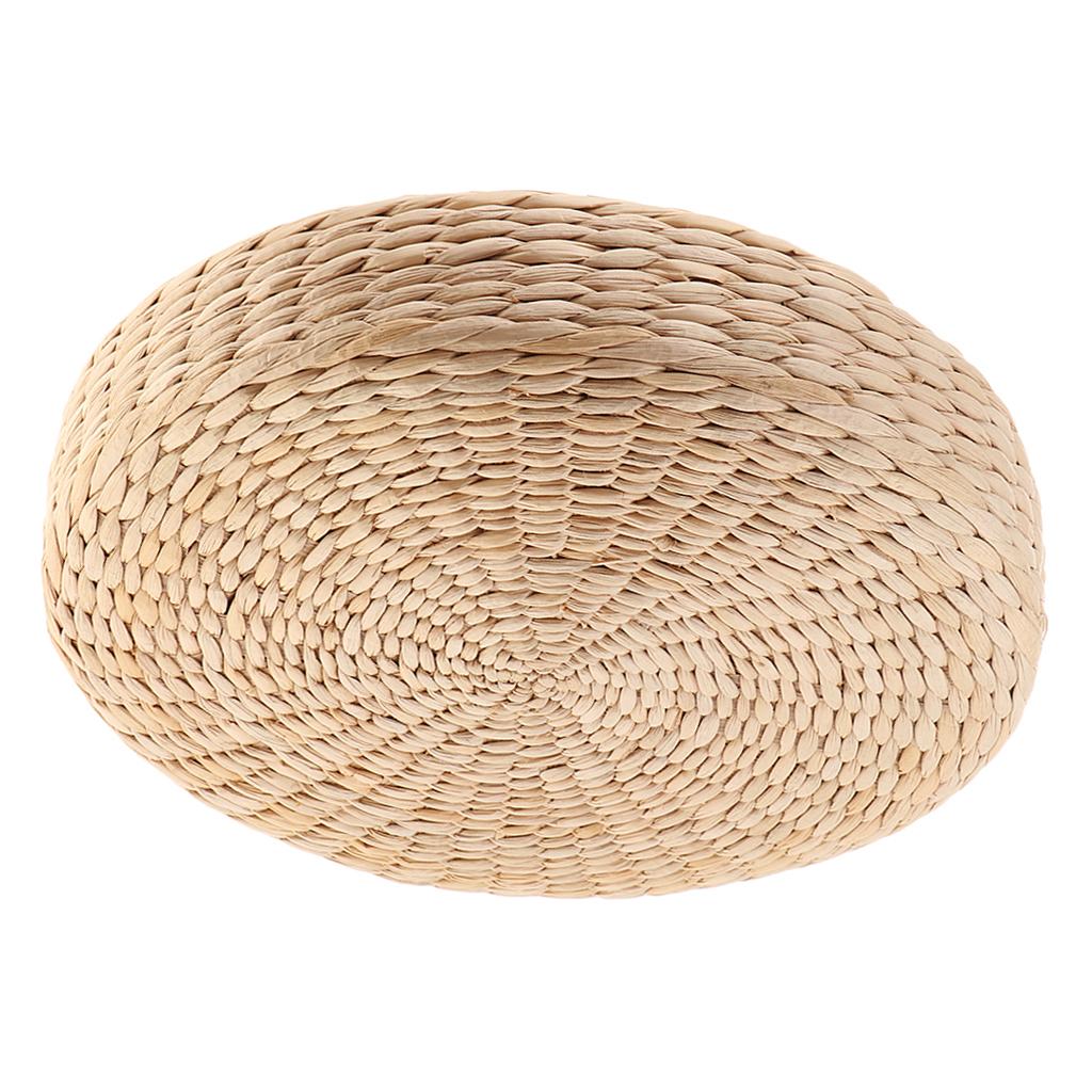 2 12'' Japanese Straw Tatami Floor Cushion Mat Futon Flat Meditation Cushion