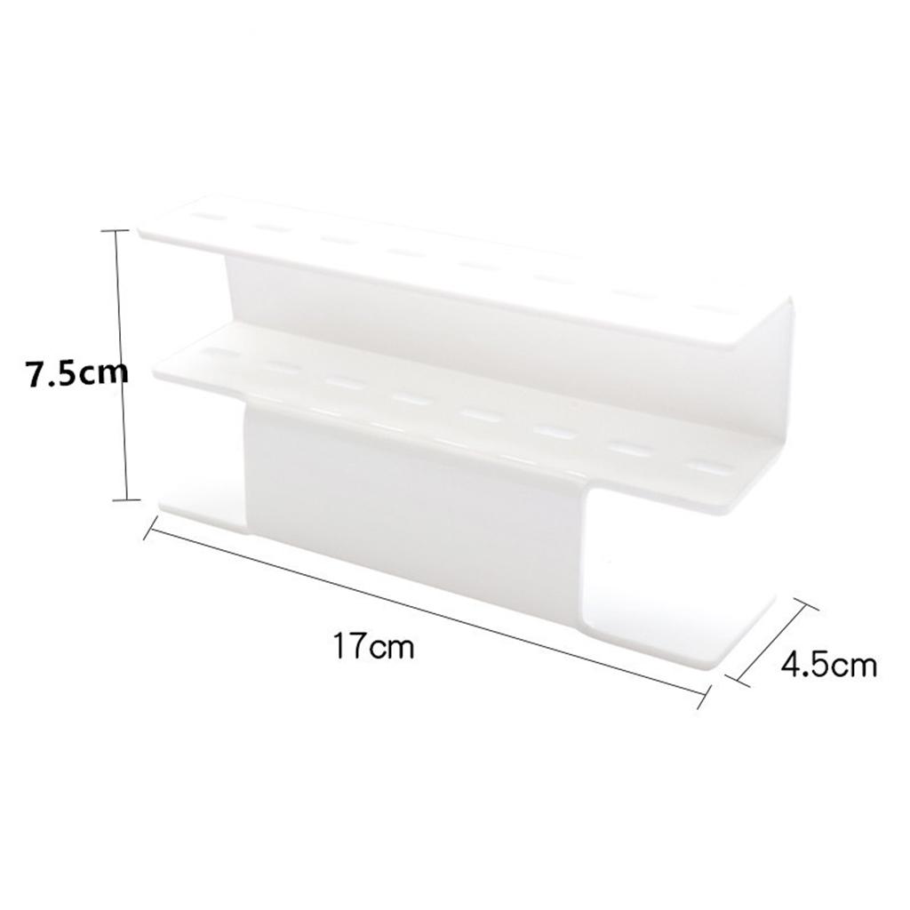 2pcs Make Up Tools Tweezers Storage Holder Desk Display Stand Shelf Holder