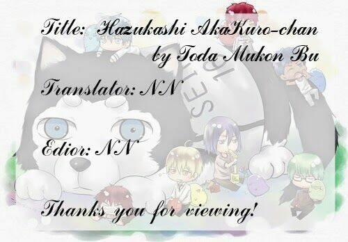 kuroko – tuyển thủ vô hình: short doujinshi chapter 23 2