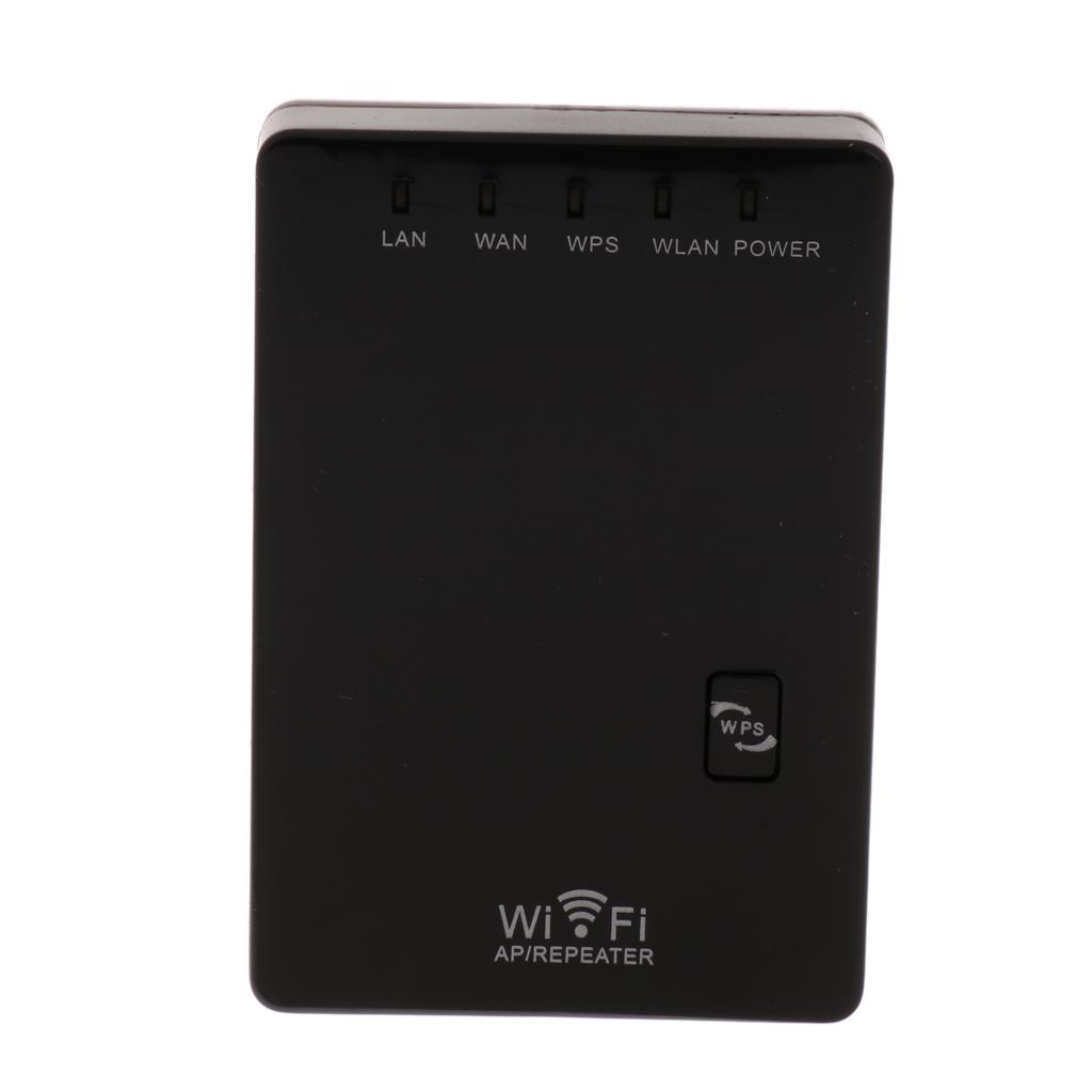 Mini Wifi Repeater Wireless AP Extender Router Amplifier 300Mbps US Plug