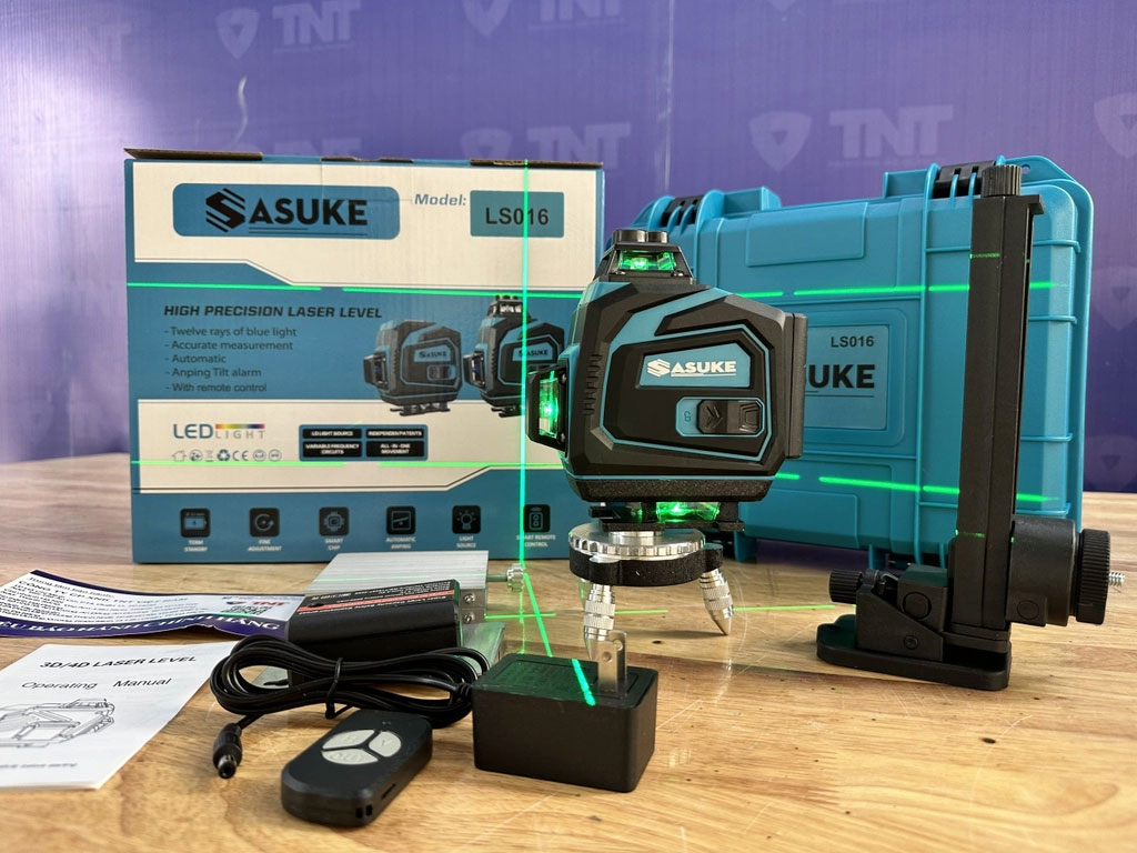 MÁY CÂN BẰNG CÂN MỰC LASER 16 TIA XANH SASUKE LS016- HÀNG CHÍNH HÃNG