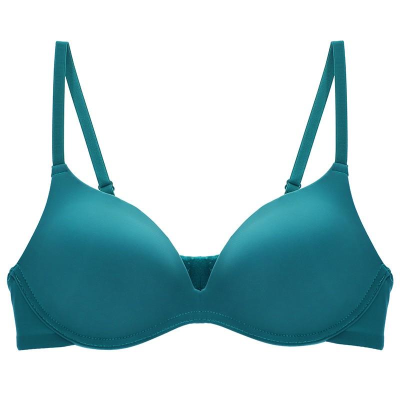 Áo Lót Đúc Su Lụa Đệm Mỏng, Không Gọng Tàng Hình Chống Lộ Viền