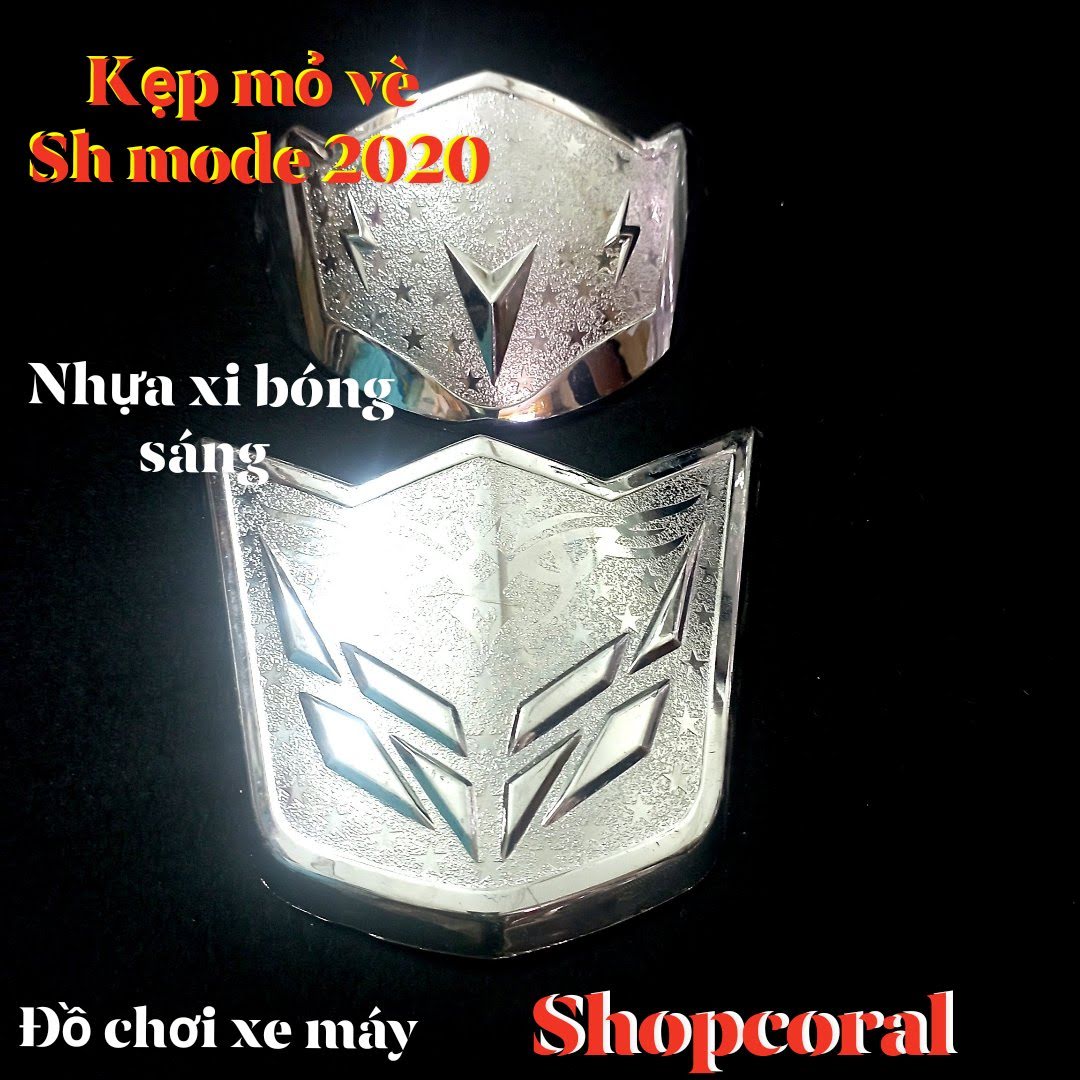 KẸP MỎ VÈ SH MODE 2020 NHỰA XI BÓNG SÁNG