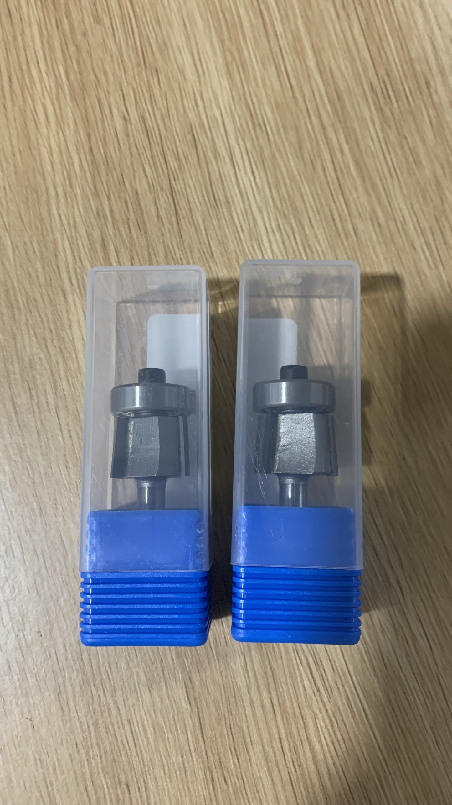 Mũi gọt chỉ dán cạnh gỗ 3 cánh 1/4*19.8 _ Mũi phay cạnh gỗ bằng thép hợp kim sắc ngọt siêu bền
