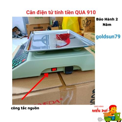 Cân điện tử tính tiền QUA-910-30kg/0,5g bán hàng tạp hóa,siêu thị