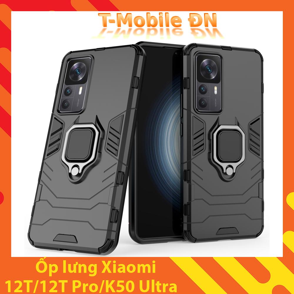 Ốp lưng cho Xiaomi Redmi K50 Ultra 12T Pro iRON MAN IRING Nhựa PC cứng viền dẻo chống sốc