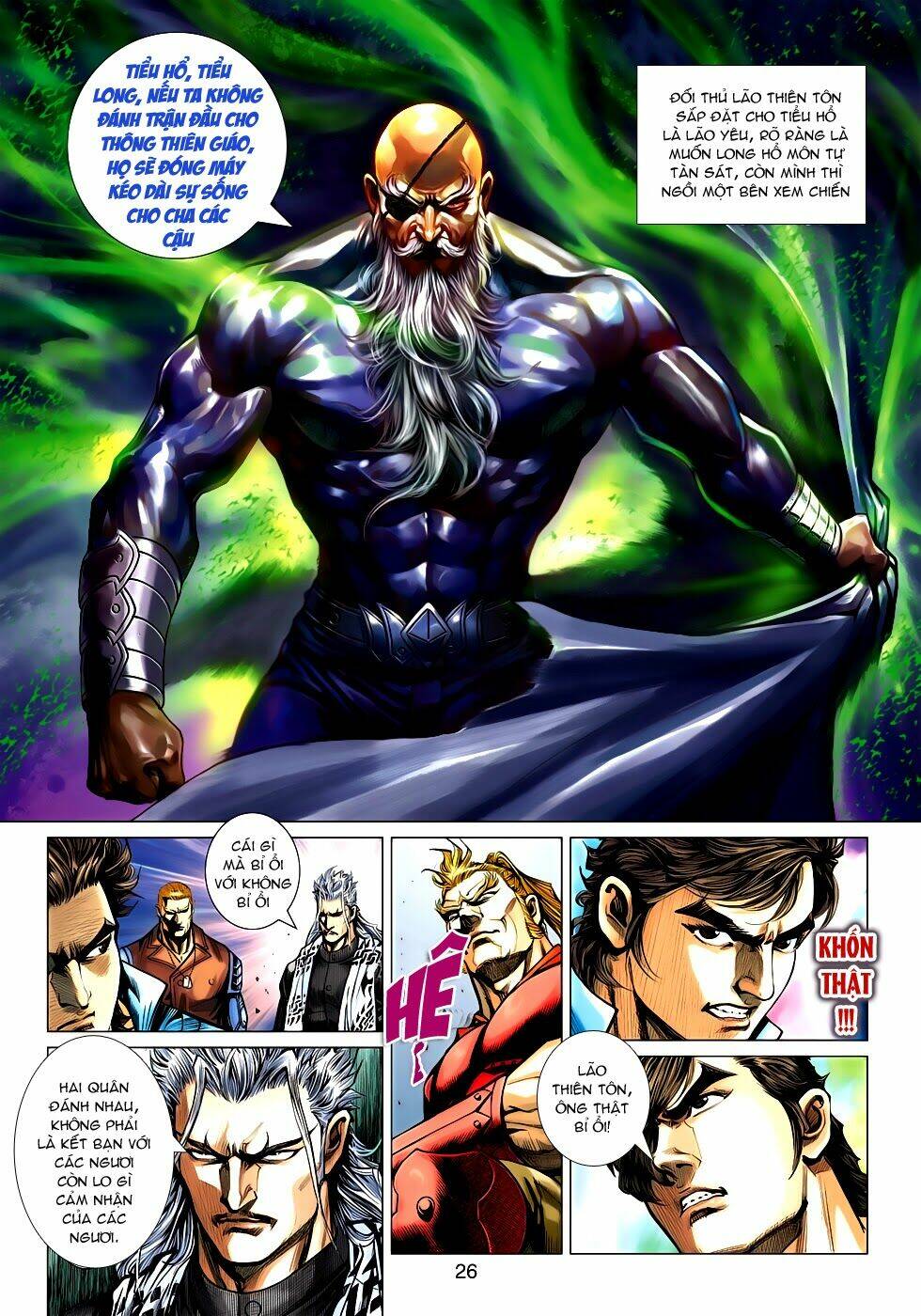 tân tác long hổ môn chapter 523 26