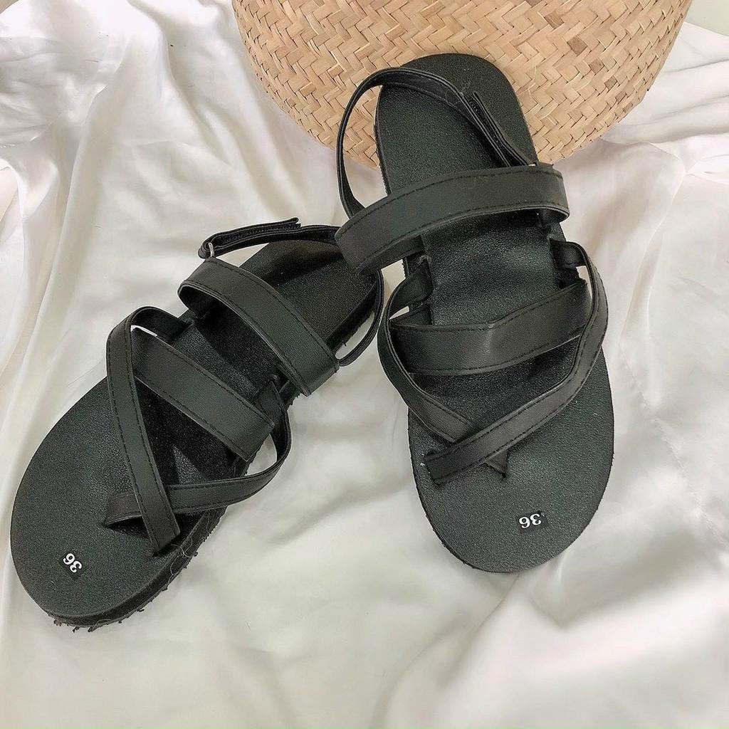 dép sandal nam nữ sandal đồng nai ( đế đen quai đen ) size từ 35 nữ đến 42 nam đủ màu đủ size