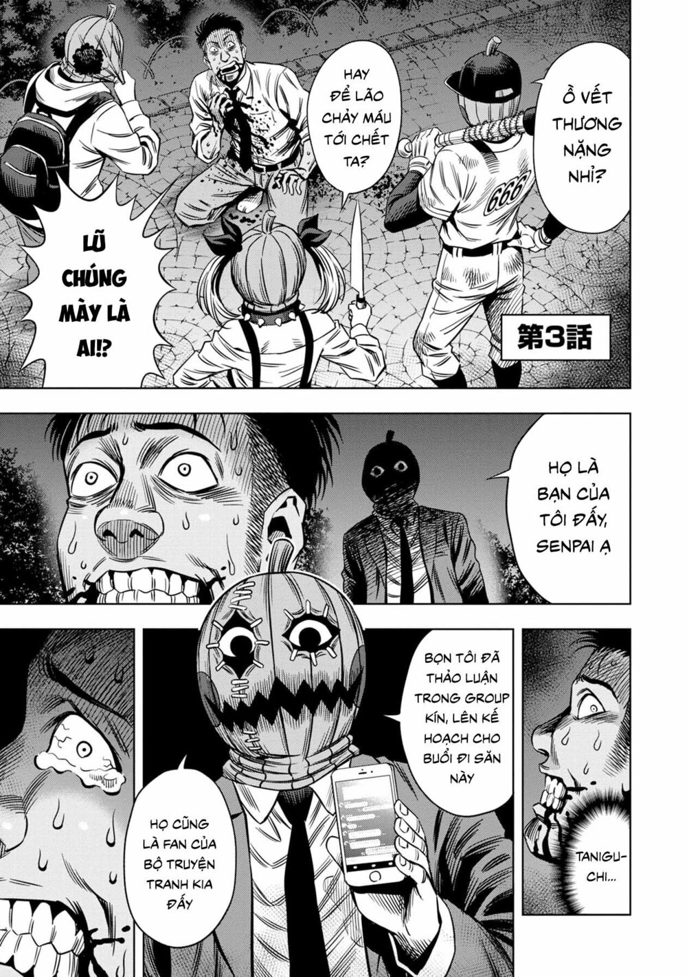 bí ngô cuồng sát - pumpkin night chapter 19.5 1