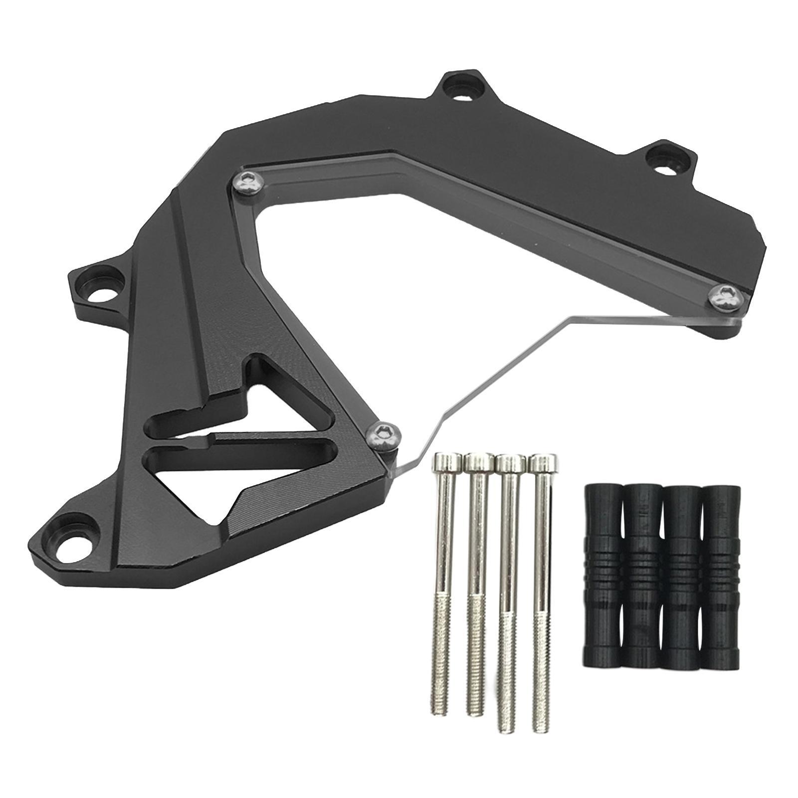 Bike front sprocket chain guard cover fits   2013-2019-black