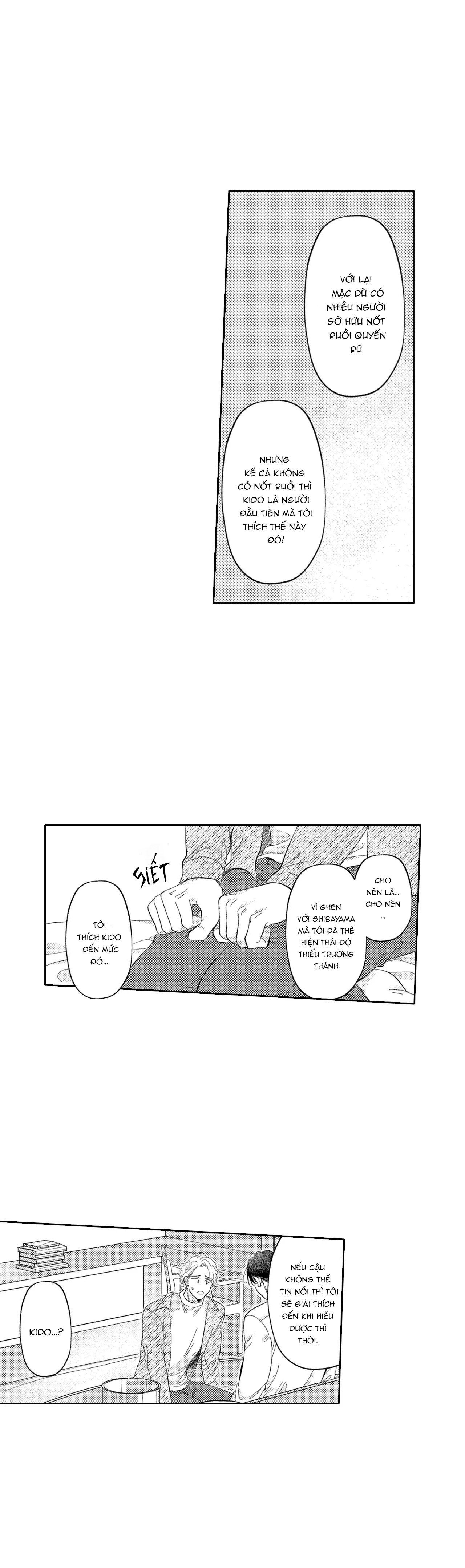 nốt ruồi của kido-kun trông thật ngon chapter 9 13