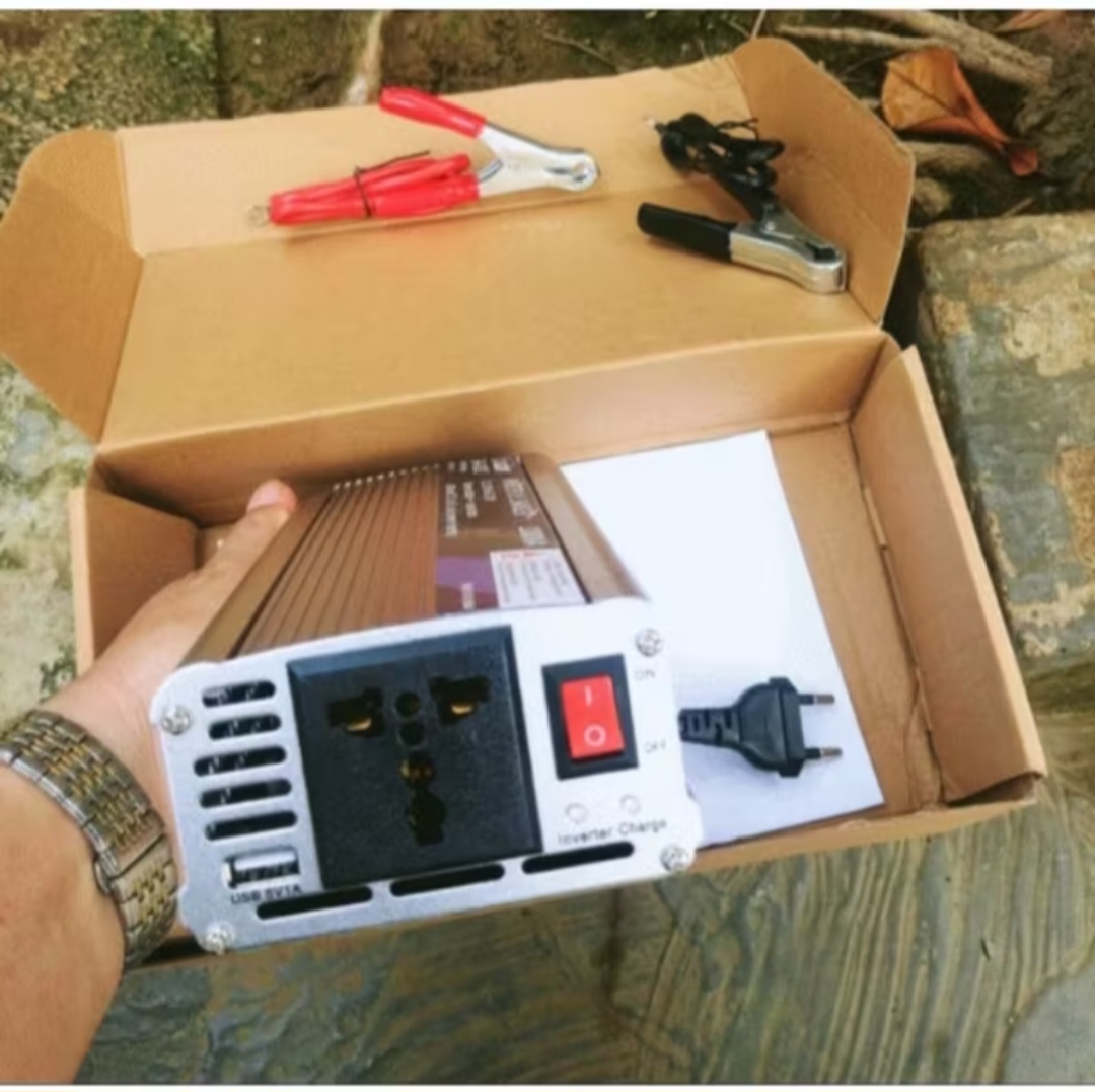 BỘ KÍCH ĐIỆN TỪ 12V LÊN ĐIỆN 220V CÔNG XUẤT 1000W KIÊM SẠC BÌNH ẮC QUY LUÔN MẪU MỚI CHẤT LƯỢNG