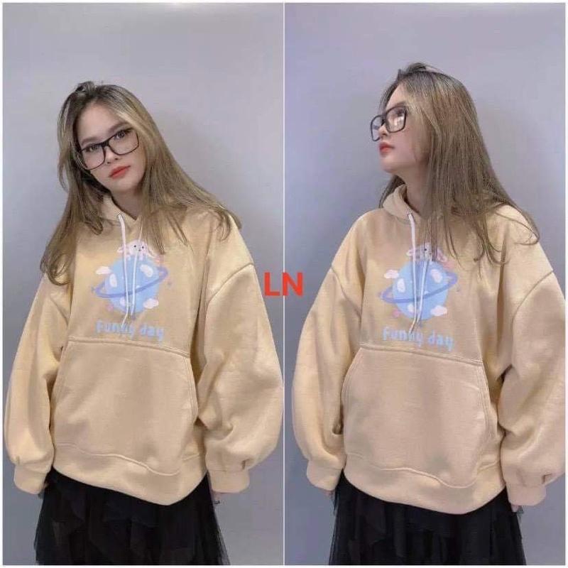Áo hoodie 3D cừu Funny day DA6