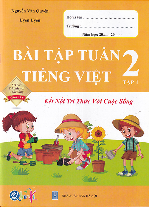 Hình ảnh Sách - Bài tập tuần Tiếng Việt 2 tập 1 (Kết nối tri thức với cuộc sống)