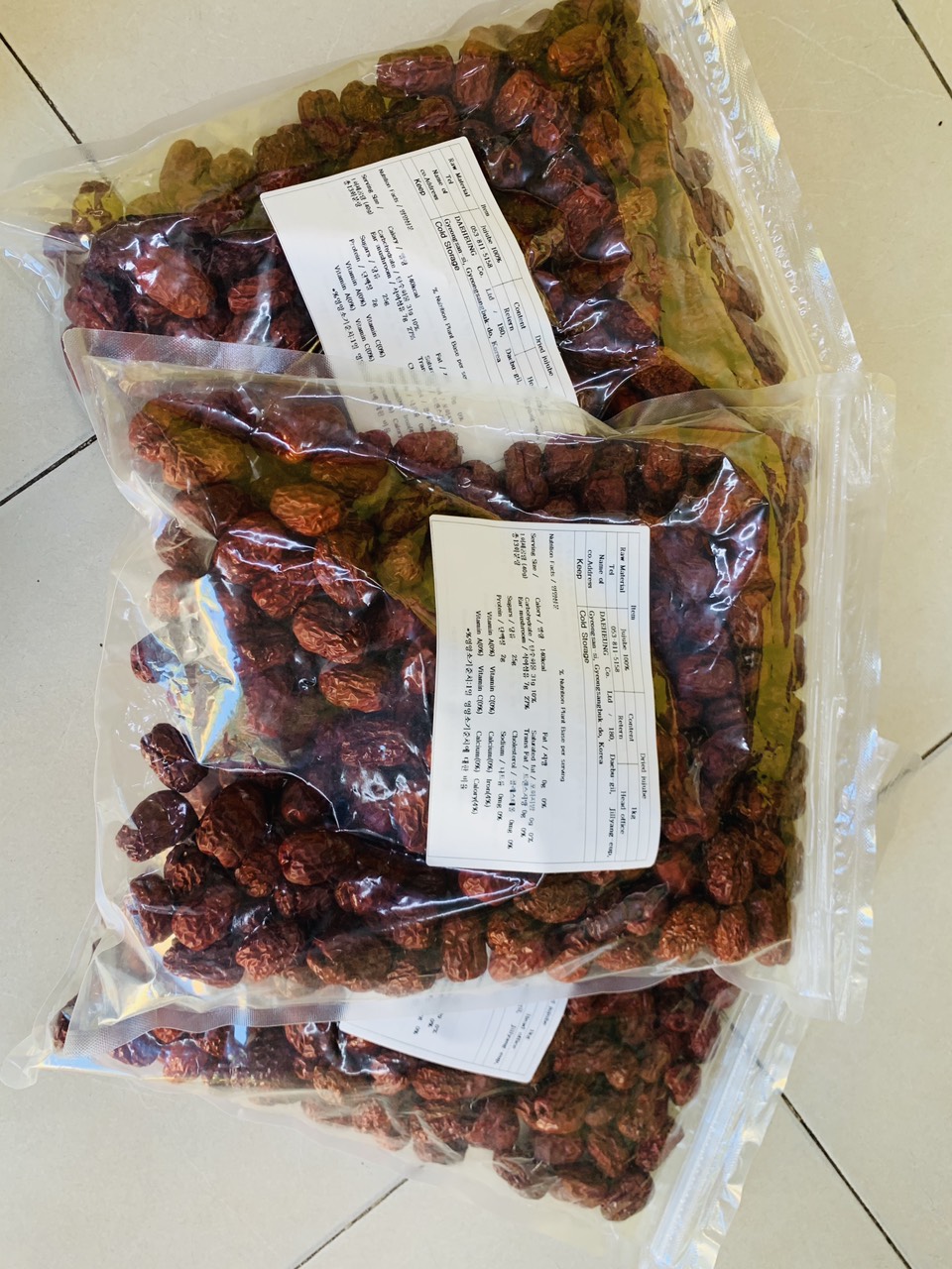 Táo Đỏ Hàn Quốc Sấy Khô 1000g