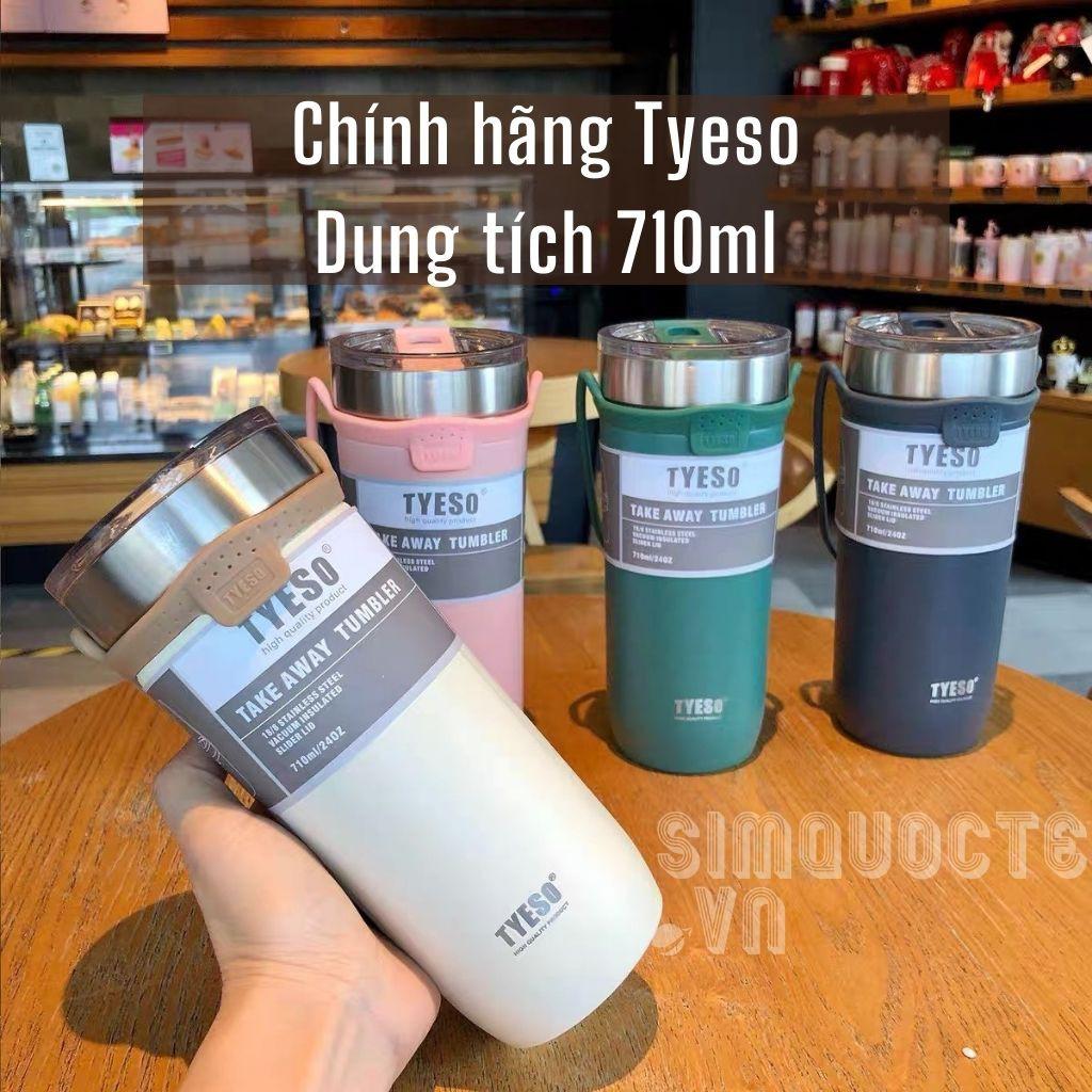 Bình giữ nhiệt 710ML thiết kế dễ thương có quai xách silicone rộng rãi