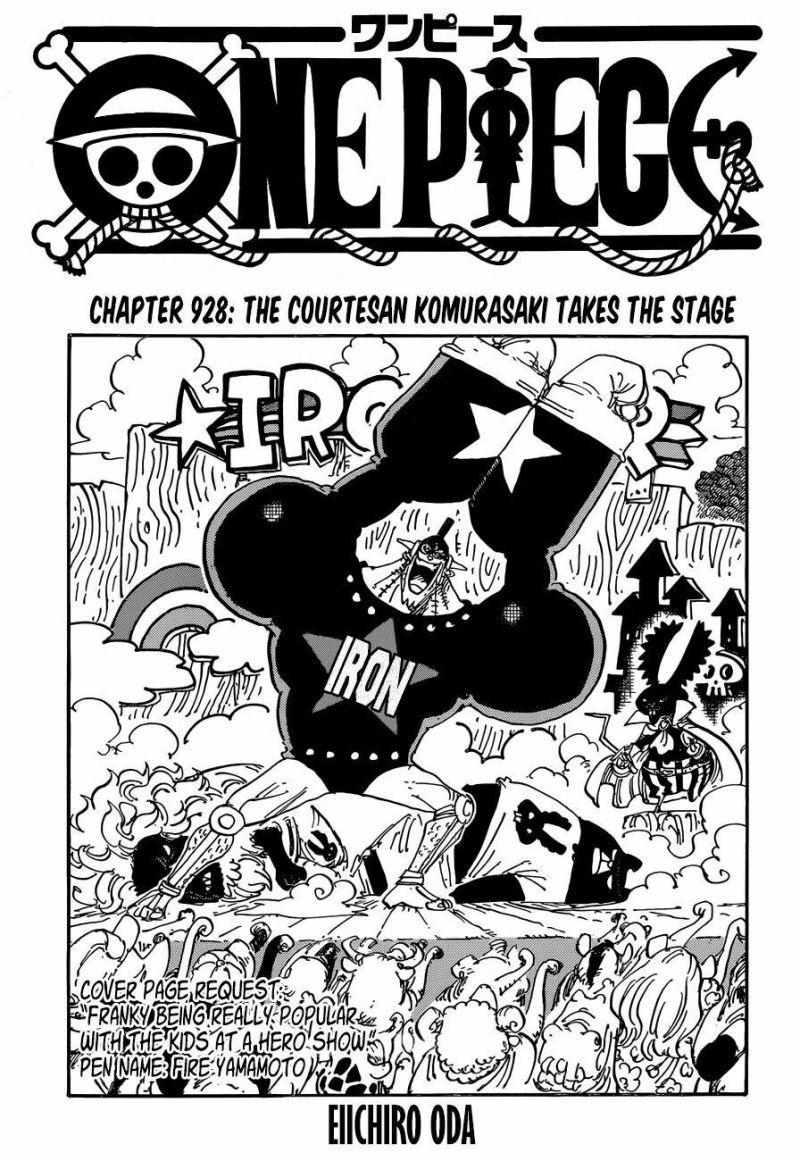 đảo hải tặc - one piece chapter 928 1