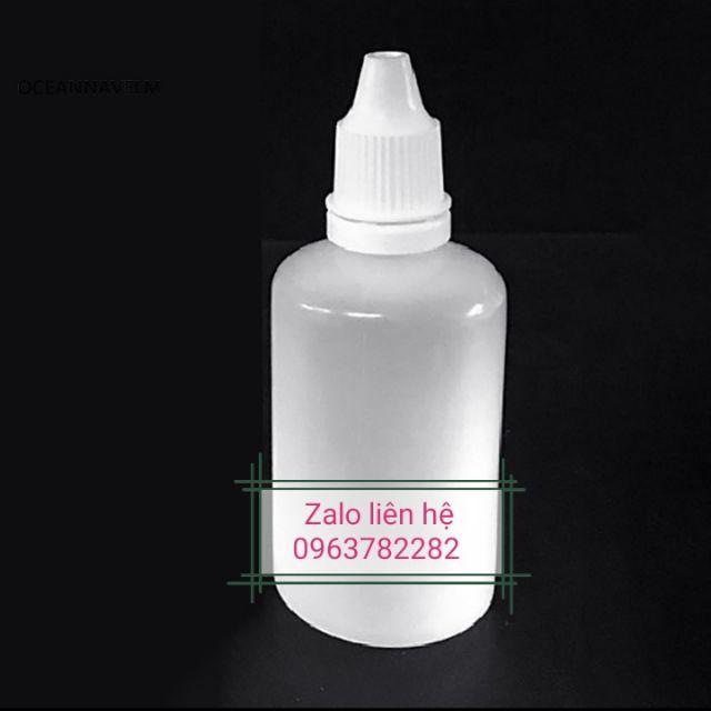 VỎ CHAI NHỰA DẠNG NHỎ GIỌT LOẠI 50ML SỐ LƯỢNG 100 CHAI