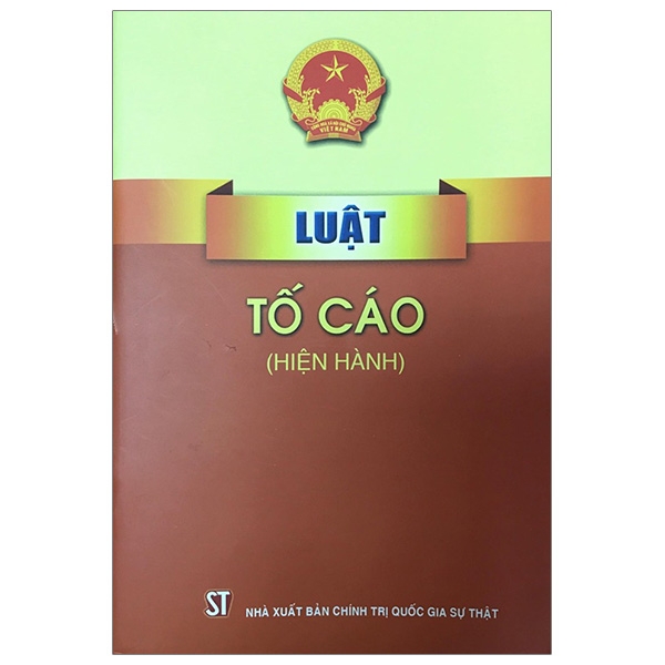 Luật Tố Cáo (Hiện Hành)