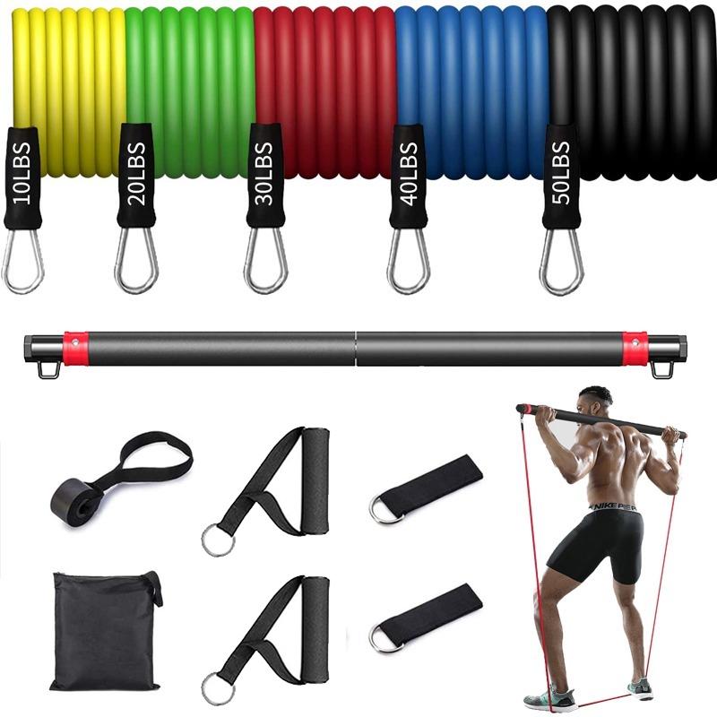 Tập Thể Dục Sức Đề Kháng Cao Su-Yoga Thun Nâng Cấp Đào Tạo Thanh Bộ Pilates Huấn Luyện Tập Thể Dục Tập Thể Hình Kéo Dây