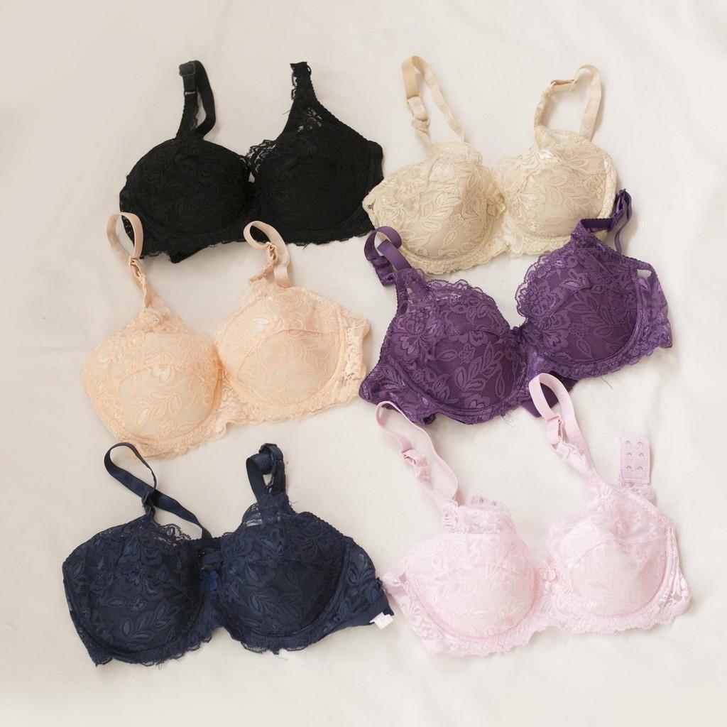 Áo ngực ren không đệm thoáng mát có size 40 AL41