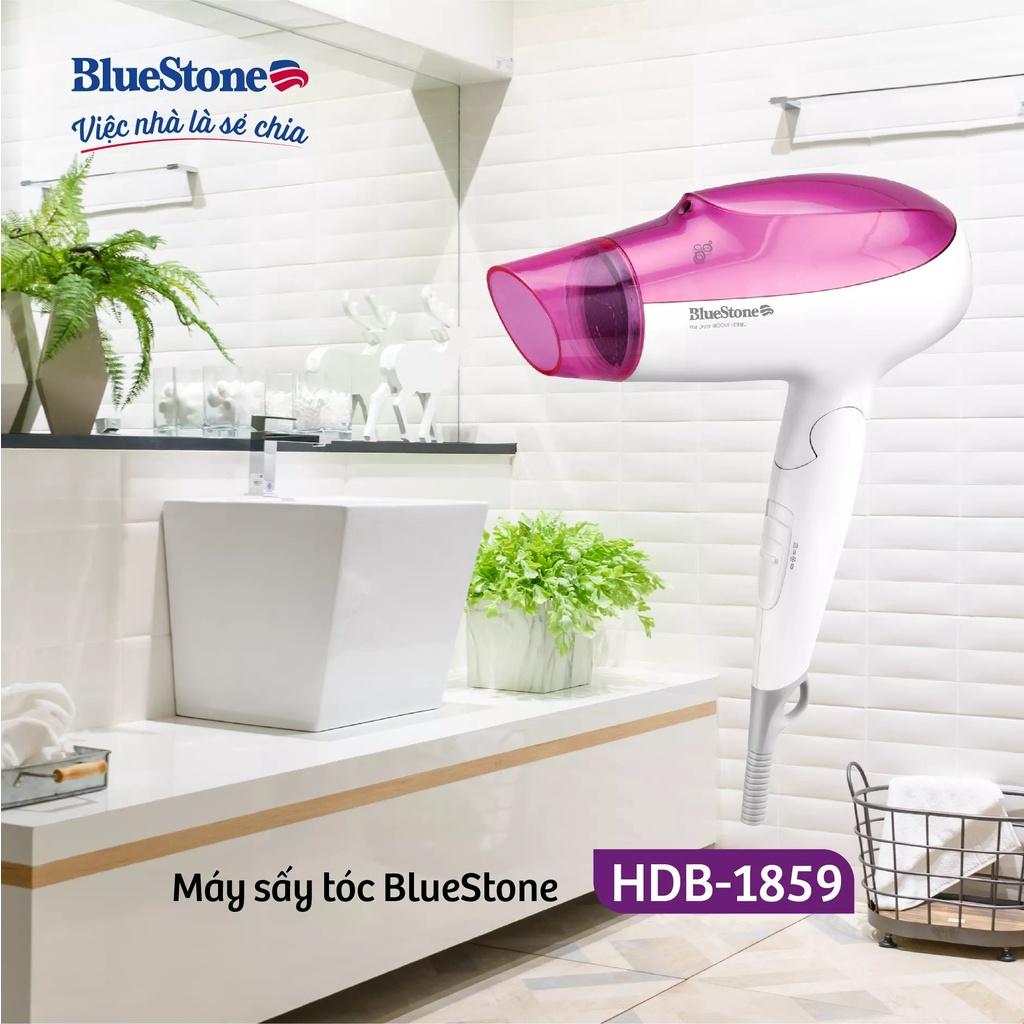 Máy Sấy Tóc Bluestone HDB-1859, 1800W, Sấy ion Giữ Ẩm, Hàng Chính Hãng