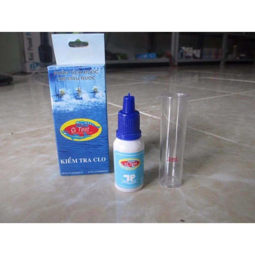 Kiểm tra nồng độ clo cho bể cá