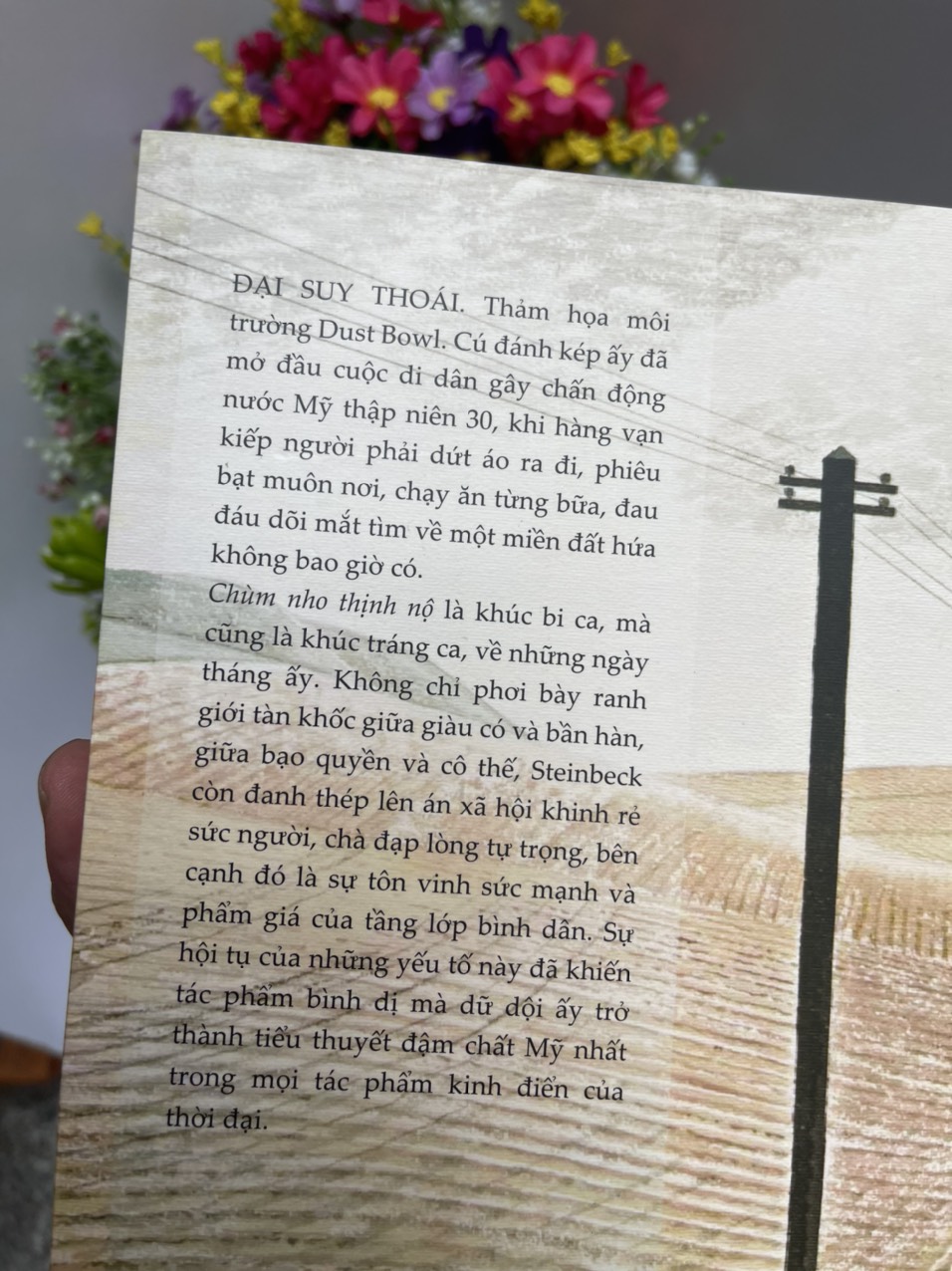 CHÙM NHO THỊNH NỘ - John Steinbeck – Phạm Văn dịch - Tao Đàn – Nxb Hội Nhà Văn