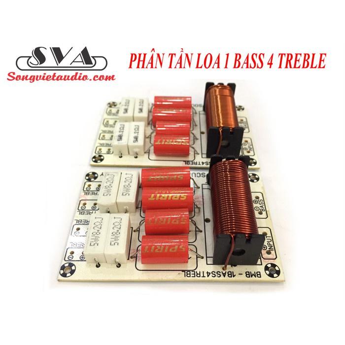 MẠCH PHÂN TẦN LOA 1 BASS 4 TREBL - CẶP