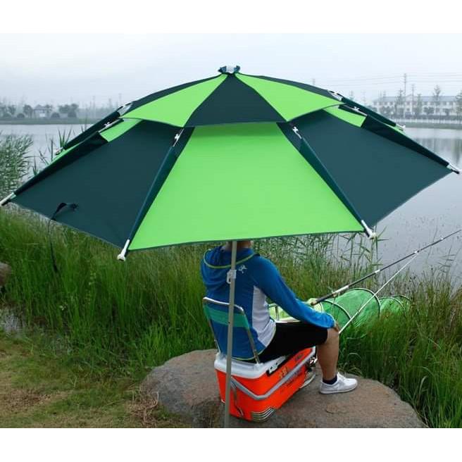 Ô câu cá - ô 2 tầng cao cấp,dù câu cárộng 2m2