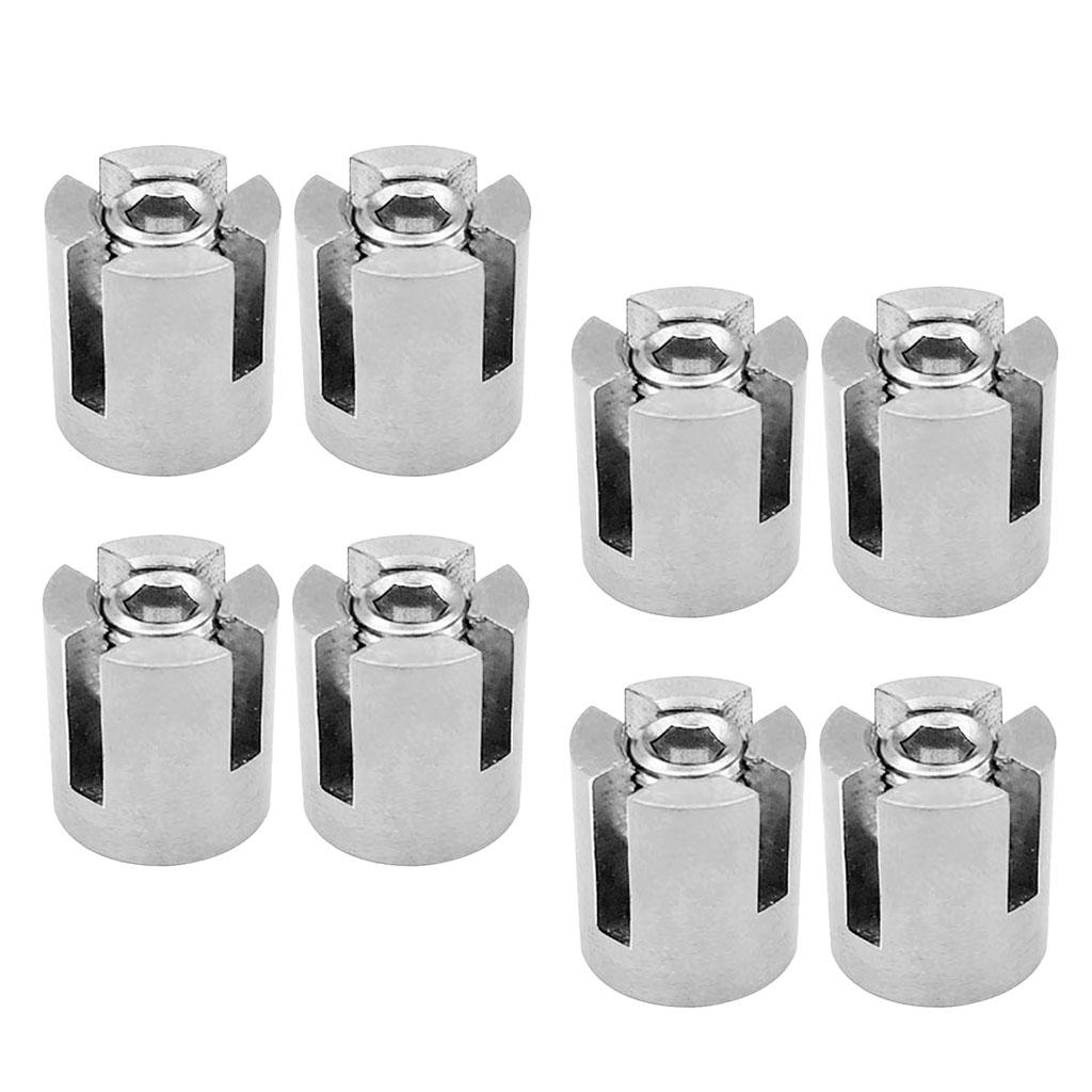 8 Món Thép Không Gỉ 316 Mềm Cao Cấp 3 Mm Dây Tregging Chéo Kẹp