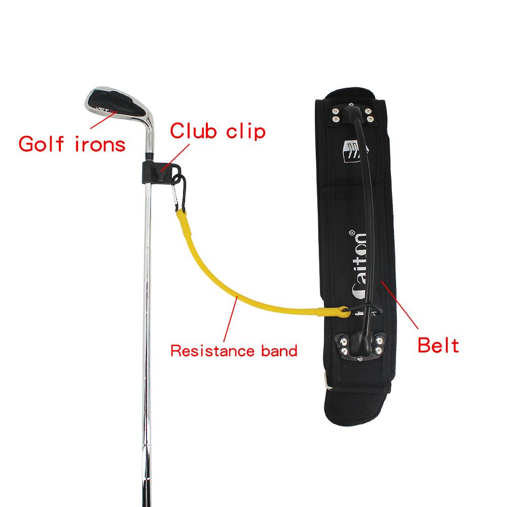 Hỗ trợ đào tạo swing golf cánh tay eo eo ban nhạc sửa chữa thực hành cho người mới bắt đầu cử chỉ hiệu chỉnh golf phụ kiện huấn luyện viên Color: navy blue