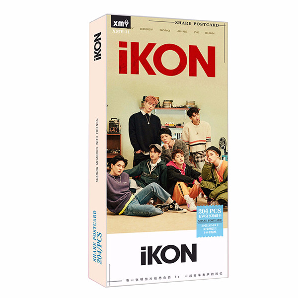 Bộ Postcard Ikon 204 ảnh ver 2