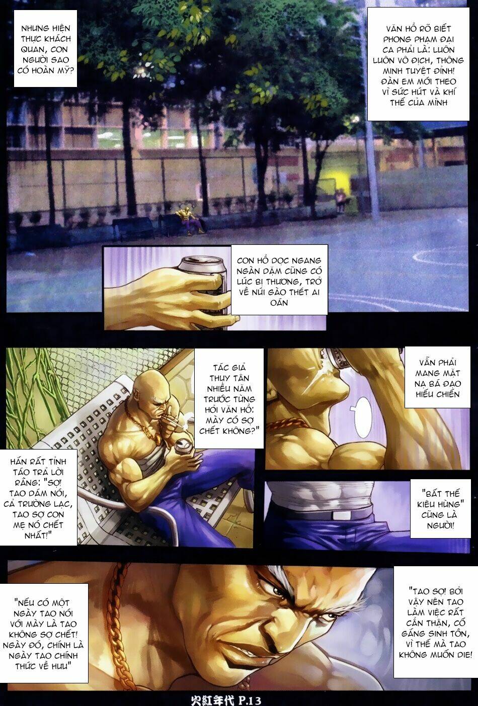 hỏa hồng niên đại hắc cốt đường chapter 40 12