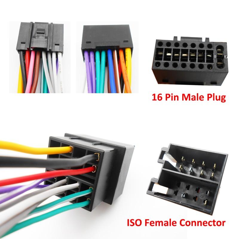 Cáp chuyển đổi 16 Pin sang ISO 16P ISO cho thiết bị Android