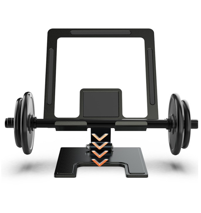Giá Đỡ Máy Tính Bảng, Điện Thoại Để Bàn Hợp Kim Nhôm Siêu Bền Xoay 360 Độ Thời Trang 21X16Cm