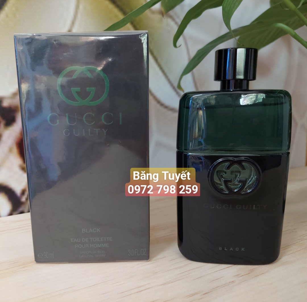 Nươc Hoa Nam Guci Guilty Black Pour Homme 100ml