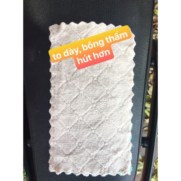 Combo 10 Khăn lau 2 Màu Hàng Loại I