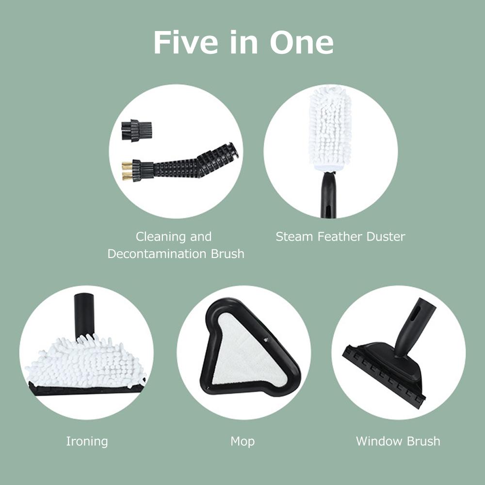 5 in 1 Steam Mop Wet and Dry Cleaning Machine Handheld Household Electric Mopping Machine