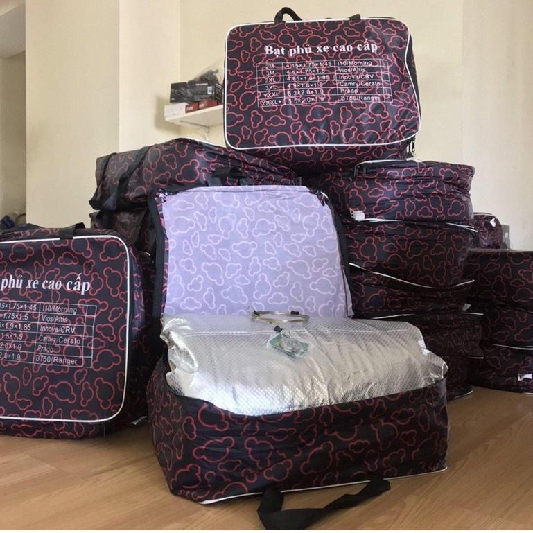 Bạt Phủ ô tô ô tô Hyundai Tucson 3 lớp tráng nhôm cao cấp