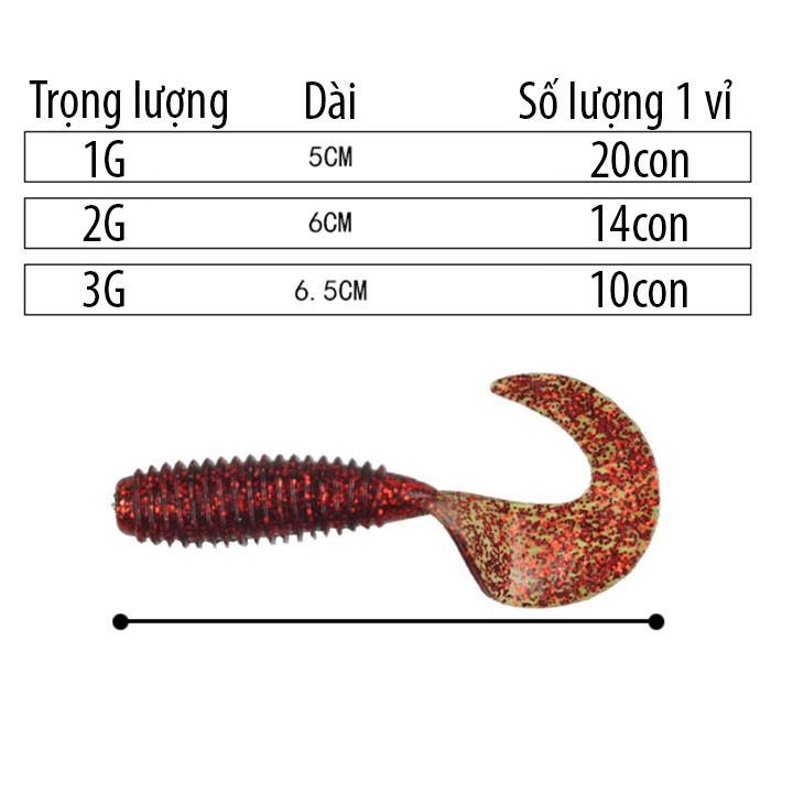 Mồi Mềm Câu Cá Lóc mồi giả câu lure MG-13