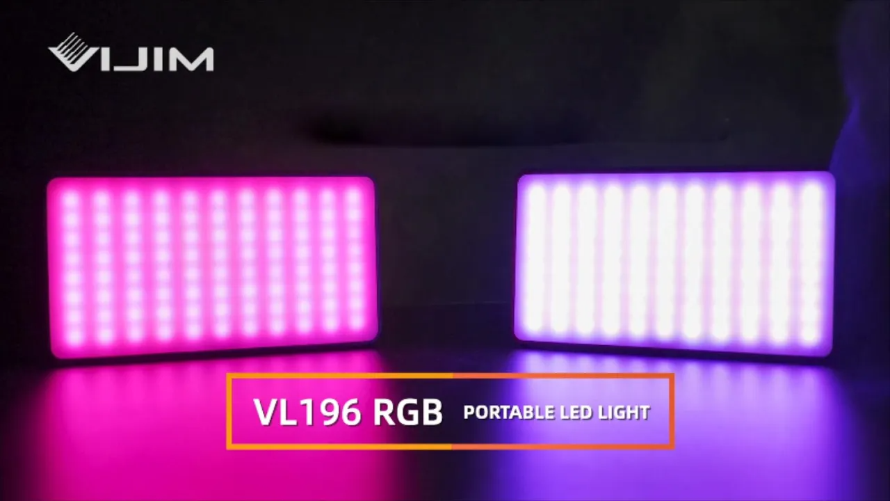 Ulanzi VL196 RGB - Đèn LED 20 Hiệu Ứng Cho Quay Phim, Chụp Hình Quay Tik Tok, Livestream, Youtube, Review- Hàng chính hãng