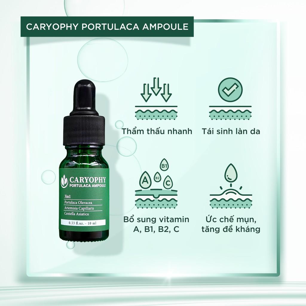 Tinh chất hỗ trợ giảm mụn Caryophy Portulaca Ampoule 10ml/30ml