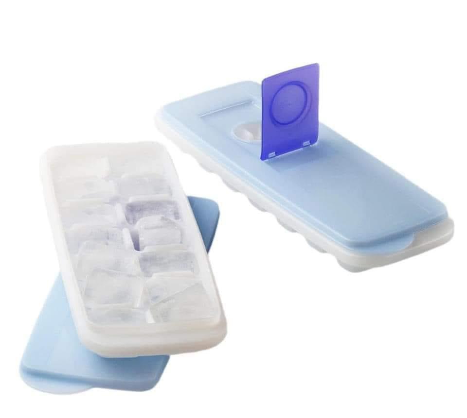 Khay Đá Tupperware Fresh n Pure - Có Lỗ Rót Nước - Kín Khí - Hạn Chế Rò RỈ