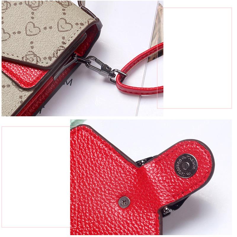 Cao Cấp Mini Đeo Vai Cho Nữ Túi Đựng Điện Thoại Thời Trang Nắp Túi Đeo Chéo Có Tay Cầm Cho Bé Gái Hai-Săn Chắc Tay