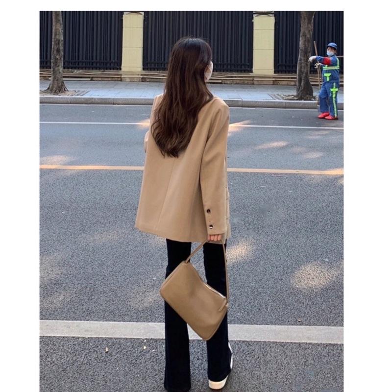 Áo Khoác Blazer Nữ Dáng Suông Phong Cách Hàn Quốc Mẫu Mới Mã RB107